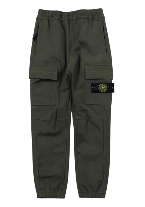 Pantalone bambino verde Stone Island | 771630612/SUVERDE