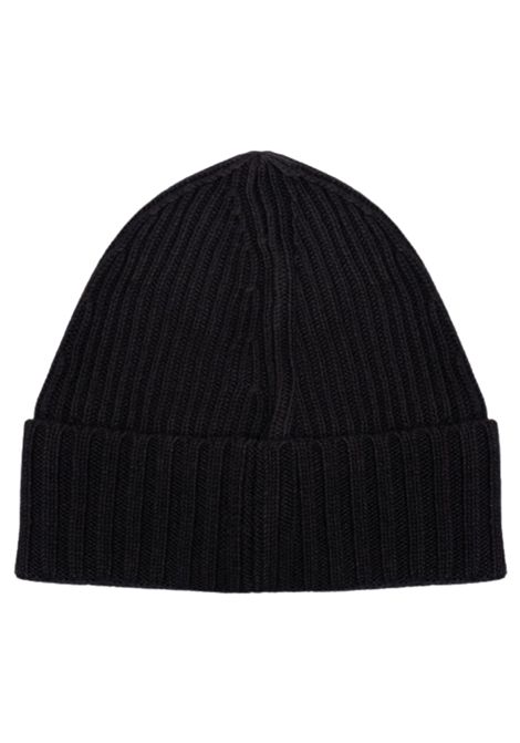 Cappello bambino nero in misto lana Stone Island | 8116N03Z3/ANNERO