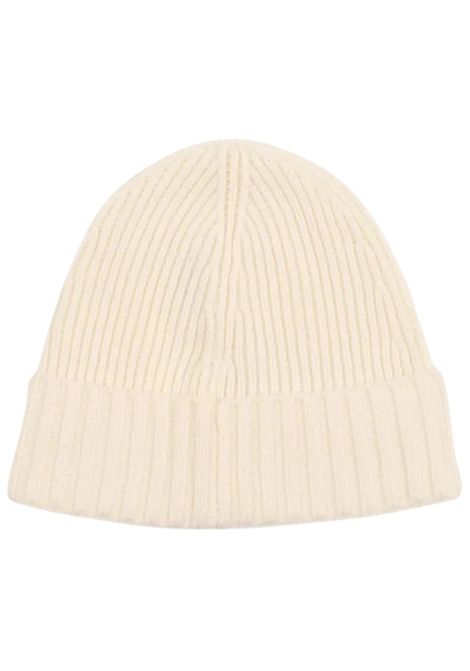 Cappello bambino panna in misto lana Stone Island | 8116N04Z4/ANPANNA