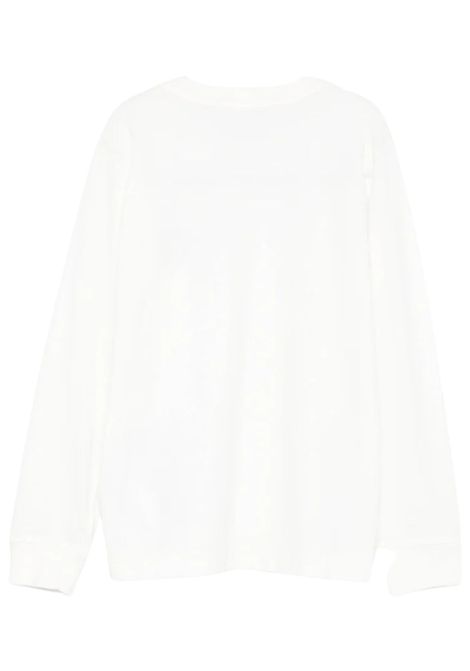 Cream cotton T-shirt for children Stone Island | K2S162100003/ANPANNA