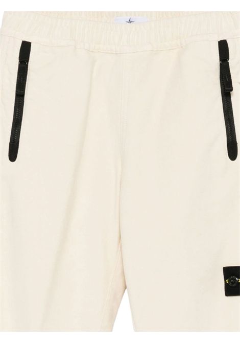 Pantalone bambino panna in cotone Stone Island | K2S163100006/ANPANNA