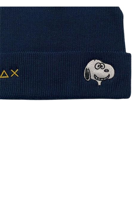 Cappello bambino blu in lana SUN68 | C4532007/SUBLU