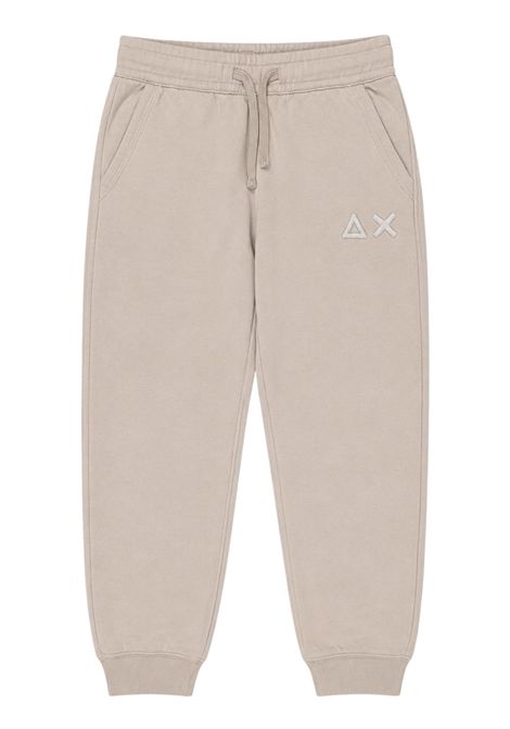 Pantalone bambino beige in cotone SUN68 | F35346/DEBBEIGE