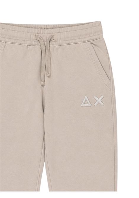 Pantalone bambino beige in cotone SUN68 | F35346/DEBBEIGE