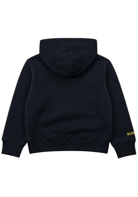 Felpa bambino nera in cotone SUN68 | F45321/SUNERO