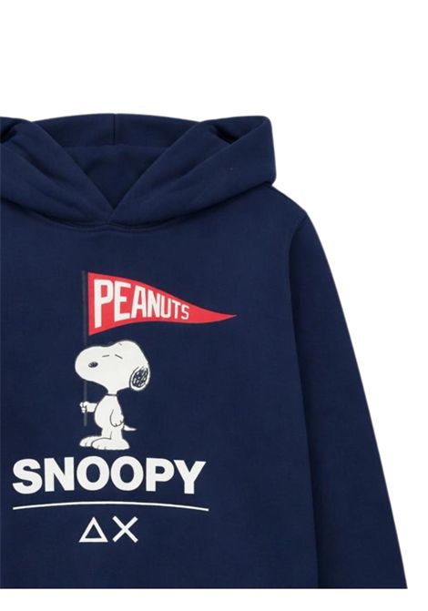 Felpa bambino blu in cotone SUN68 | F4532107/SUBLU