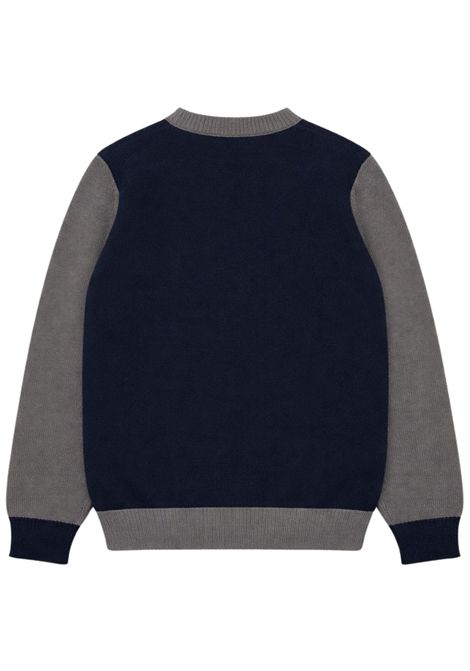 Maglione bambino blu in lana SUN68 | K/45363/SUBLU