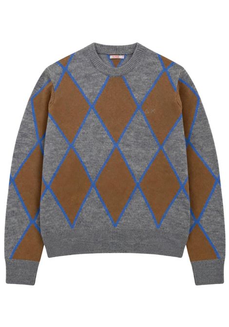 Maglione bambino grigio in lana SUN68 | K4335406/SUGRIGIO