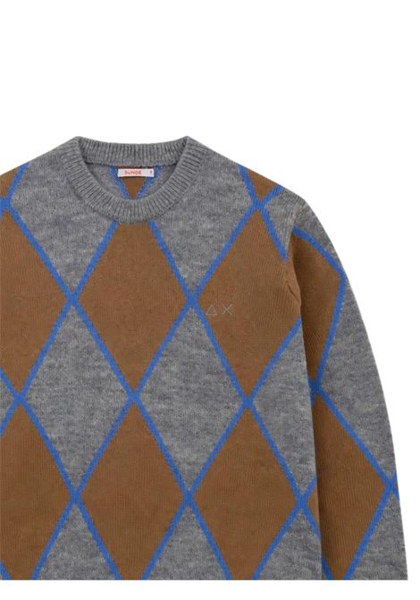 Maglione bambino grigio in lana SUN68 | K4335406/SUGRIGIO