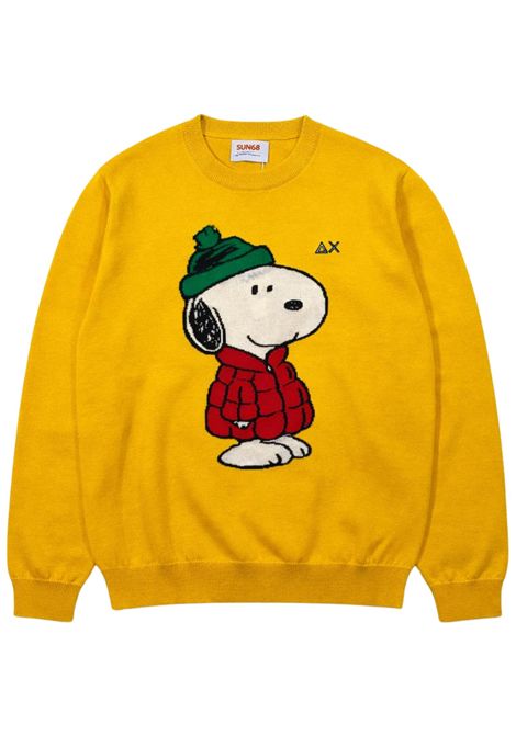 Maglione bambino in lana e cotone SUN68 | K45352/SUGIALLO