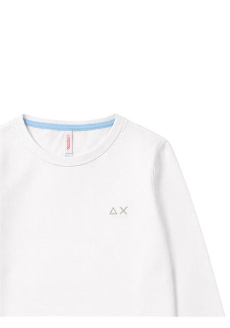 T-shirt bambino bianca in cotone SUN68 | T443004/SUBIANCO