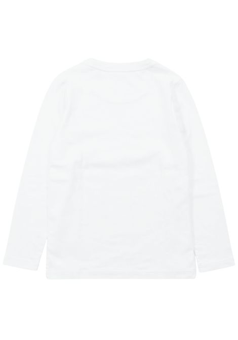 T-shirt bambino bianca in cotone SUN68 | T44304/SUBIANCO