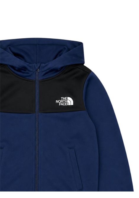 Felpa bambino blu in nylon THE NORTH FACE | SUMMIT/DEBBLU