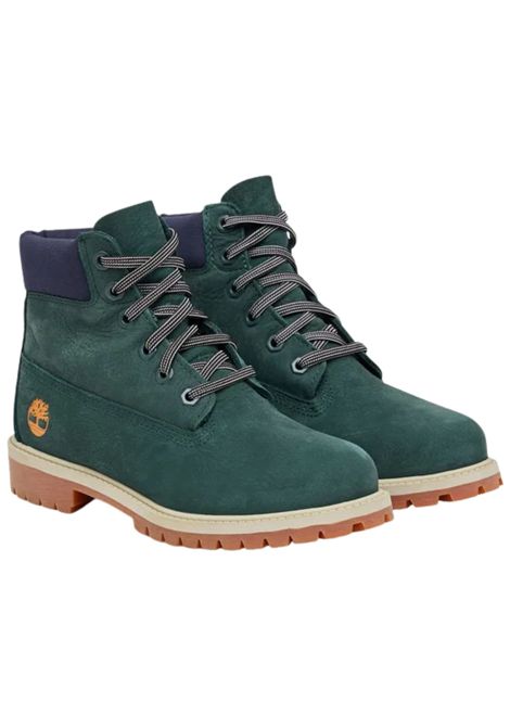 Timberland premium 6 in lace waterproof dark green nubuck Timberland | 0A6BET/MAVERDE
