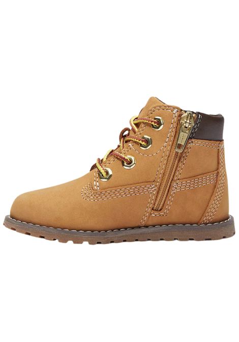 POKEY PINE MID LACE UP WITH ZIP BOOT Wheat Timberland | 1A125Q/MABEIGE