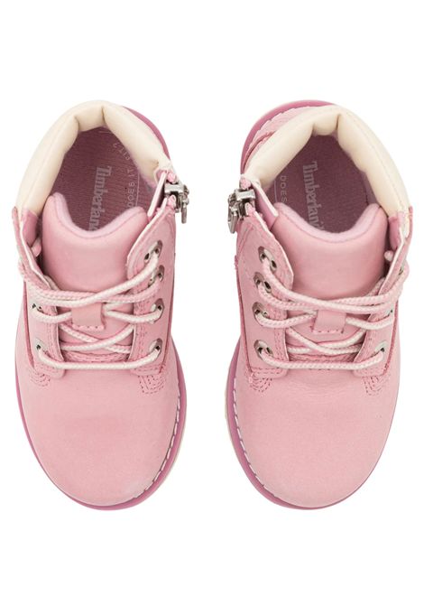 Timberland POKEY PINE MID LACE UP WITH ZIP BOOT bambina Timberland | 1A27EG/MAROSA