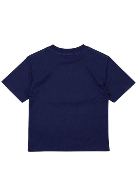 Blue cotton T-shirt for children Timberland | T60541/SUBLU