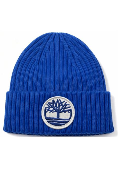Electric blue baby hat Timberland | T60755/SUBLU ELETTRICO