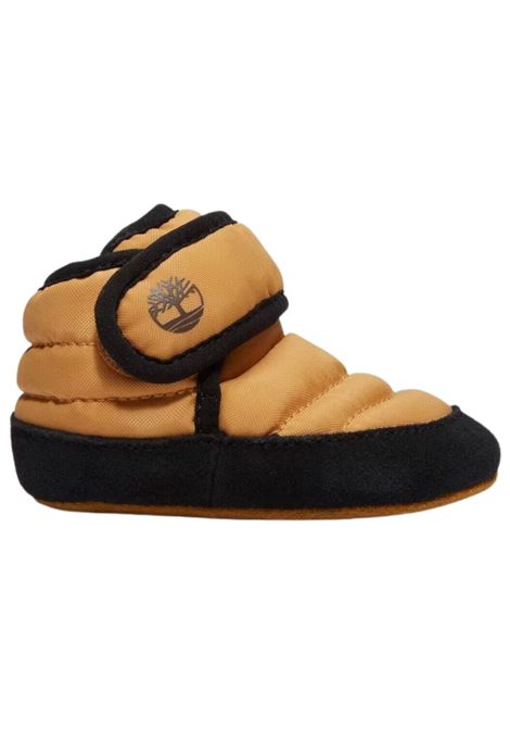 Timberland Crib Bootie Mid Hook & Loop boot wheat ripstop neonato Timberland | TB0A6EF2/MABEIGE