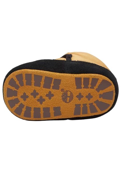 Timberland Crib Bootie Mid Hook & Loop boot wheat ripstop neonato Timberland | TB0A6EF2/MABEIGE