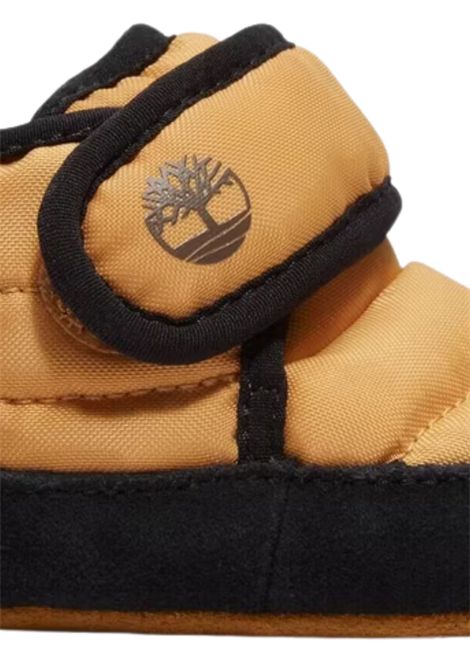 Timberland Crib Bootie Mid Hook & Loop boot wheat ripstop neonato Timberland | TB0A6EF2/MABEIGE