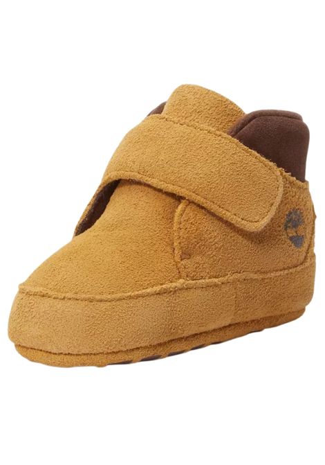 Timberland Crib Bootie Mid Hook & Loop boot wheat suede neonato Timberland | TB0A6H8G/MABEIGE