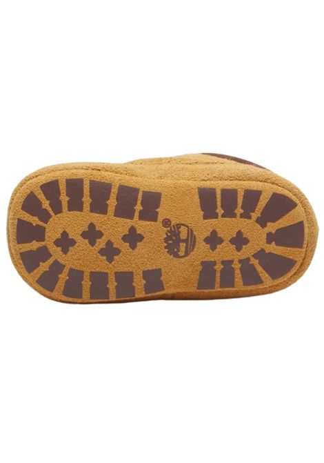 Timberland Crib Bootie Mid Hook & Loop boot wheat suede neonato Timberland | TB0A6H8G/MABEIGE