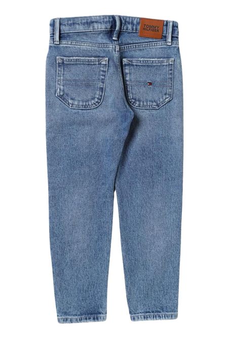 Blue cotton jeans for children TOMMY HILFIGER | KB0KB08457/DEBDENIM