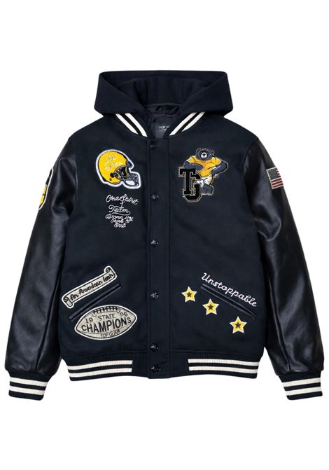 Giubbino bambino nero bomber TOP GUN | 02G0588/MANERO