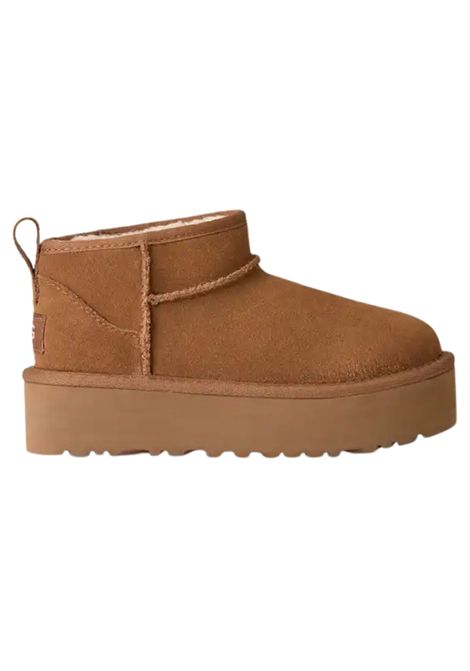 Scarpe bambina cammello in camoscio Ugg | K/1157791KCHESTNUT