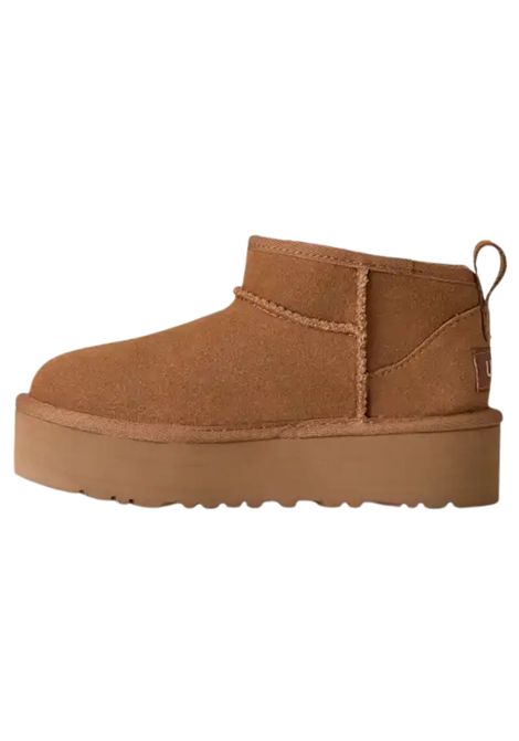 Scarpe bambina cammello in camoscio Ugg | K/1157791KCHESTNUT