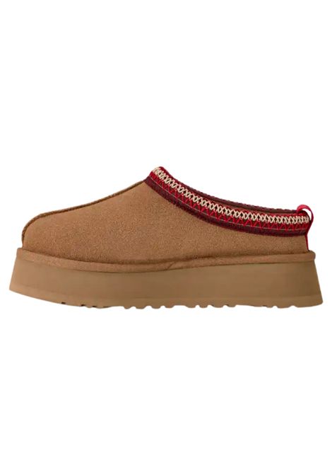 Sabot bambina Tazz in camoscio cammello Ugg | W/1174471CHESTNUT