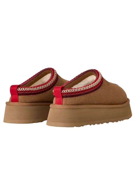 Sabot bambina Tazz in camoscio cammello Ugg | W/1174471CHESTNUT