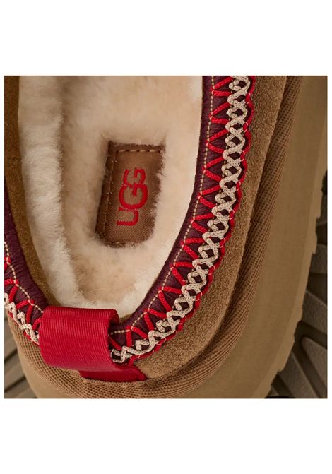 Sabot bambina Tazz in camoscio cammello Ugg | W/1174471CHESTNUT