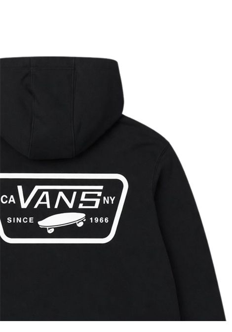 Felpa unisex nera in cotone VANS | N000JBEBLK/MANERO