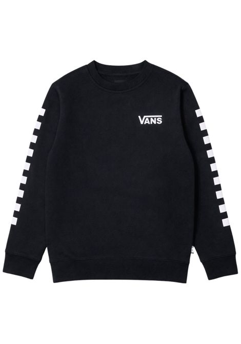 Felpa unisex nera in cotone VANS | N000K98BLK/MANERO