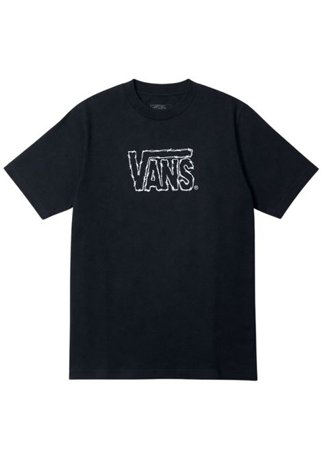 T-shirt unisex nera in cotone VANS | N000PXTBLK/MANERO