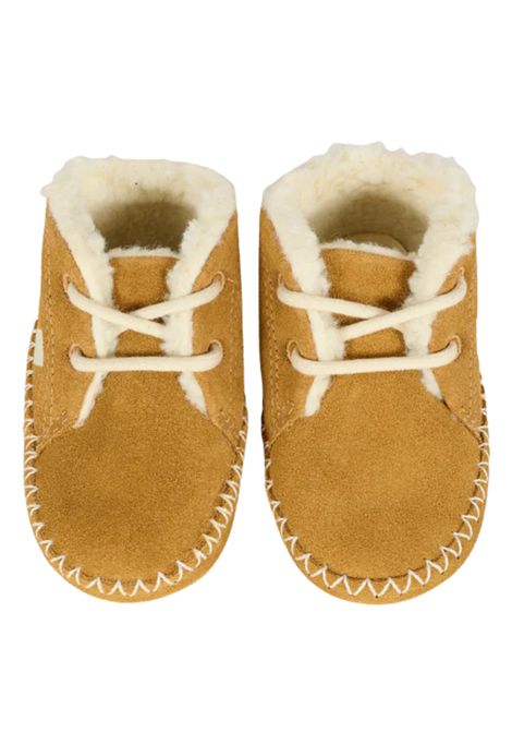 Scarpe neonata cammello in pelle scamosciata VEJA | BA0321030/PIACAMMELLO