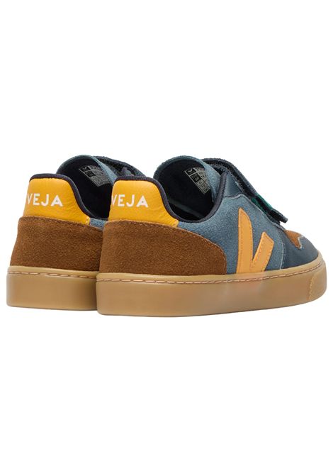 Scarpe bambino multicolor in pelle VEJA | CV0320986C230/PIAMULTICOLOR
