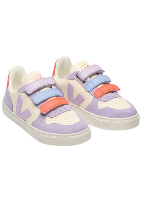 Scarpe bambina multicolor in pelle VEJA | CV0520614/PIAMULTICOLOR