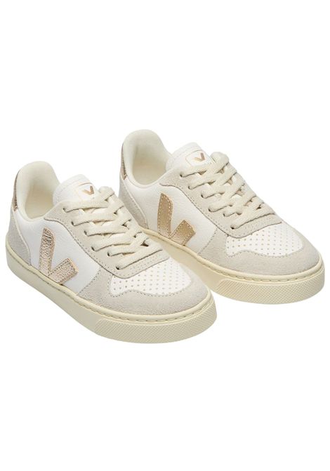 Scarpe bambina bianche in pelle VEJA | CX0520620/PIABIANCO