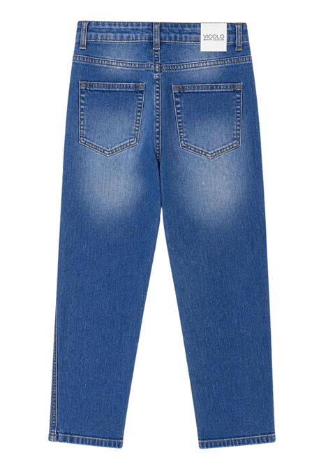 Jeans bambina in cotone denim VICOLO | D0317/DEBDENIM