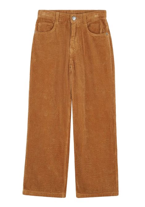 Pantalone bambina beige in velluto Zadig & Voltaire | X60449/CEBEIGE