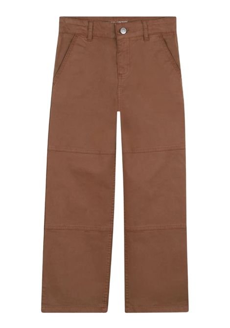 Pantalone bambina marrone in cotone Zadig & Voltaire | X60475/CEMARRONE