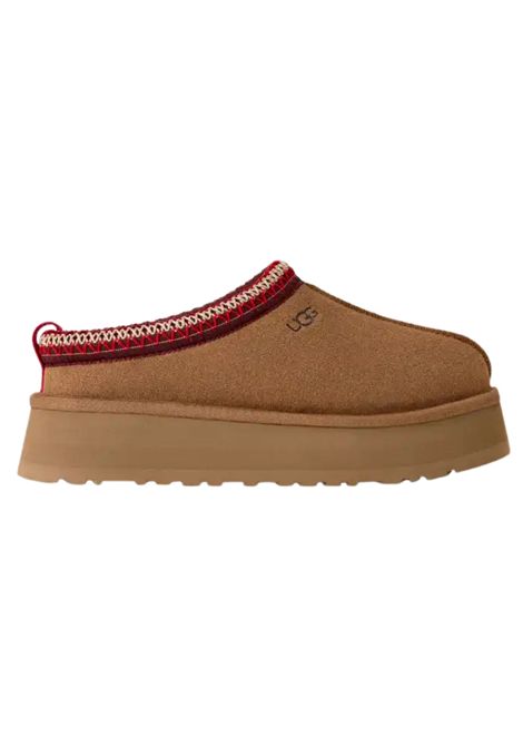 Sabot bambina Tazz in camoscio cammello Ugg | W/1174471CHE