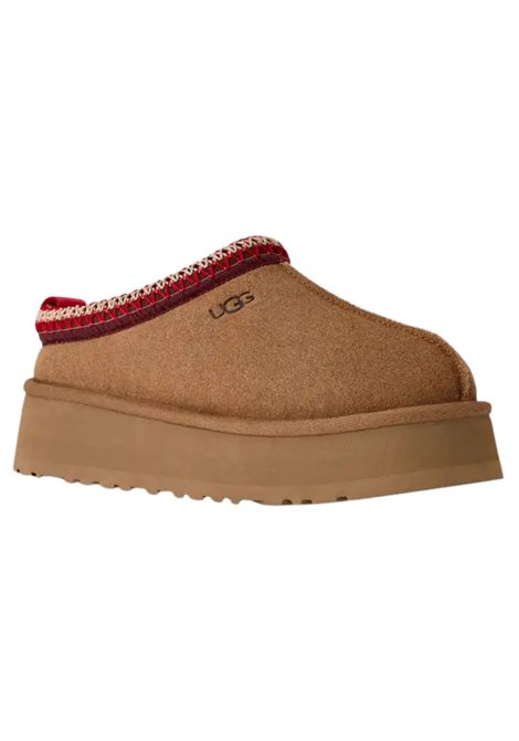 Sabot bambina Tazz in camoscio cammello Ugg | W/1174471CHE