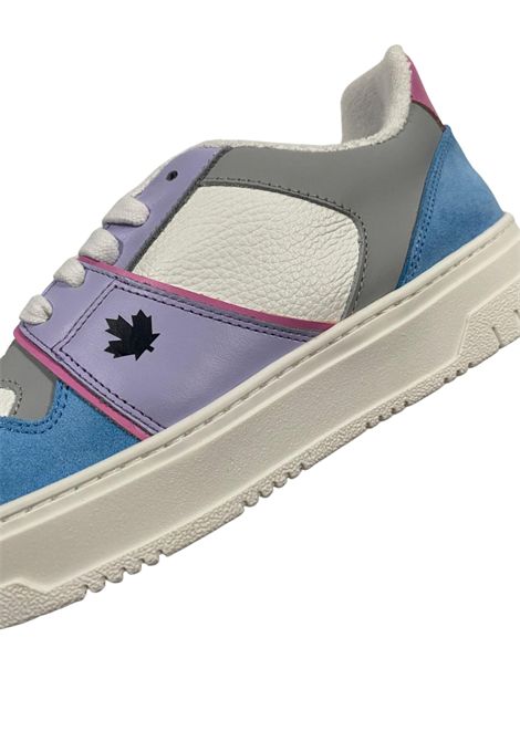 Scarpe bambina multicolor in pelle DSQUARED2 | 77761/PIAMULTICOLOR