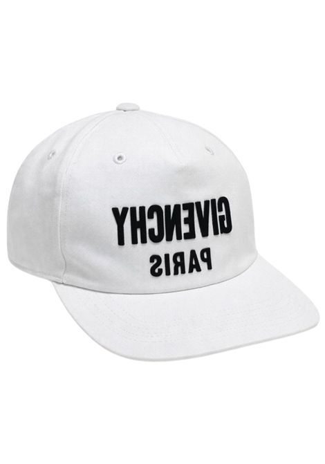 Cappello unisex bianco in cotone GIVENCHY | H21010/FIBIANCO