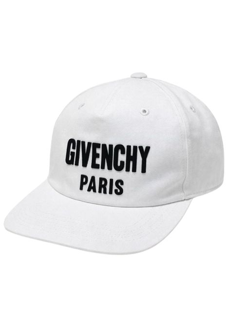 Cappello unisex bianco in cotone GIVENCHY | H21010/FIBIANCO