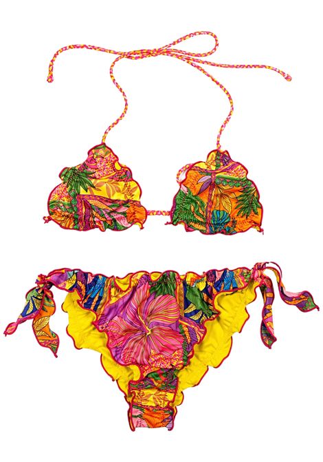 Costume da bagno bambina due pezzi 4giveness | 126GBWBK5998MULTICOLOR